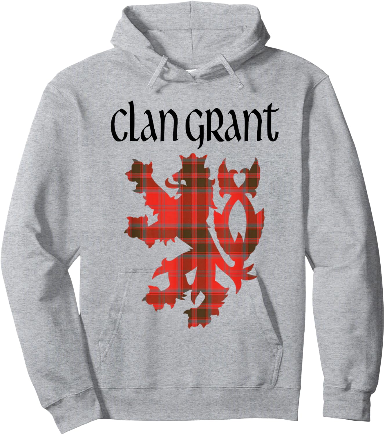 Clan Grant Tartan Scottish Family Name Scotland Pride Hoodie - Hoodie | Ash