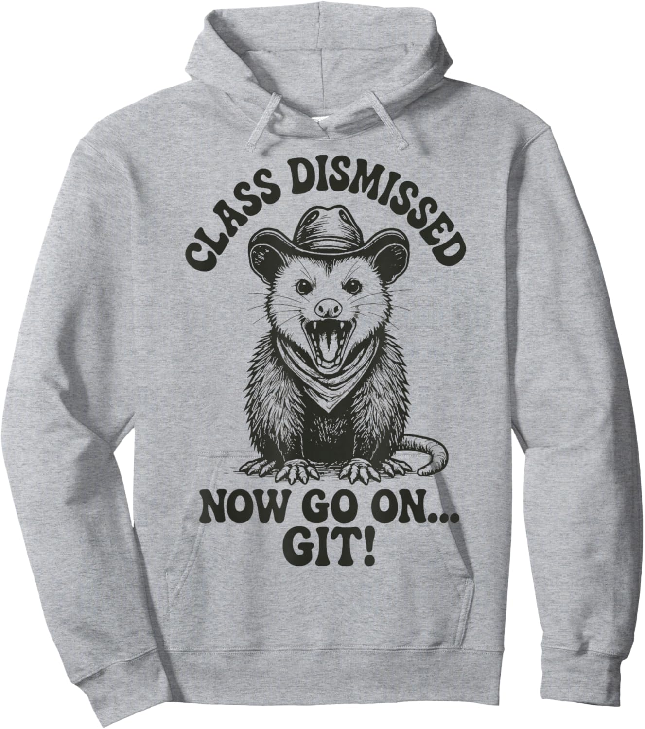 Class Dismissed Now Go On... Git Hoodie - Hoodie | Ash