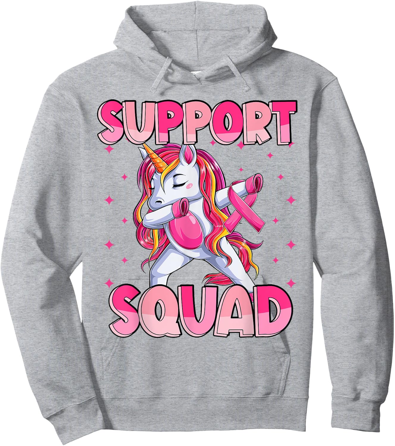 Breast Cancer Awareness Girls Kids, In October We Wear Pink Hoodie - Hoodie | Ash