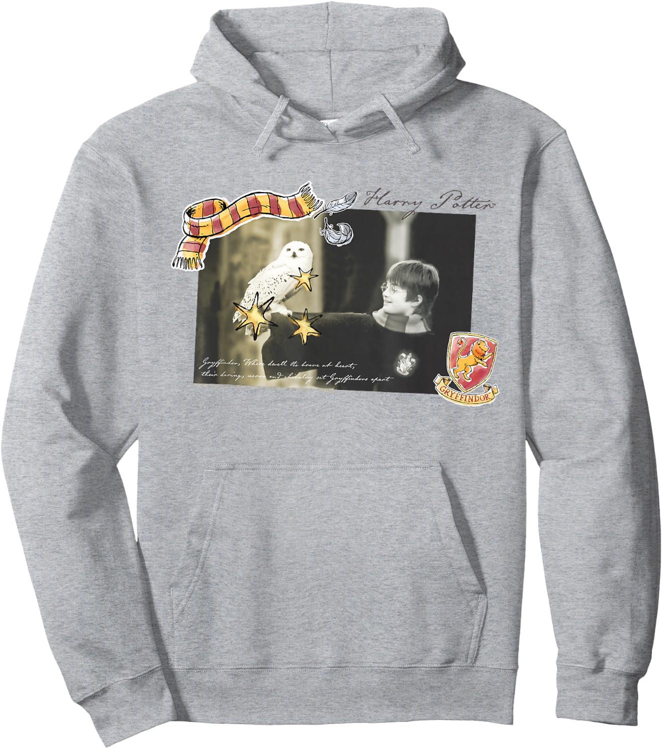 Harry Potter with Hedwig Movie Still Hoodie - Hoodie | Ash
