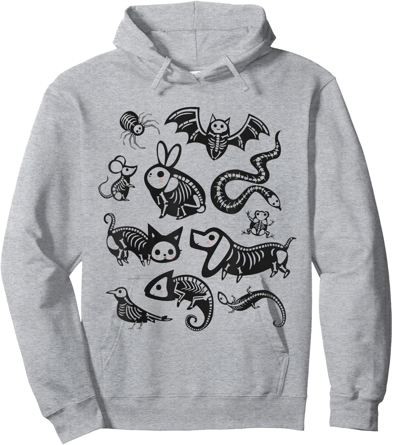 Fall Veterinarian Halloween Vet Tech Veterinary School Hoodie - Hoodie | Ash