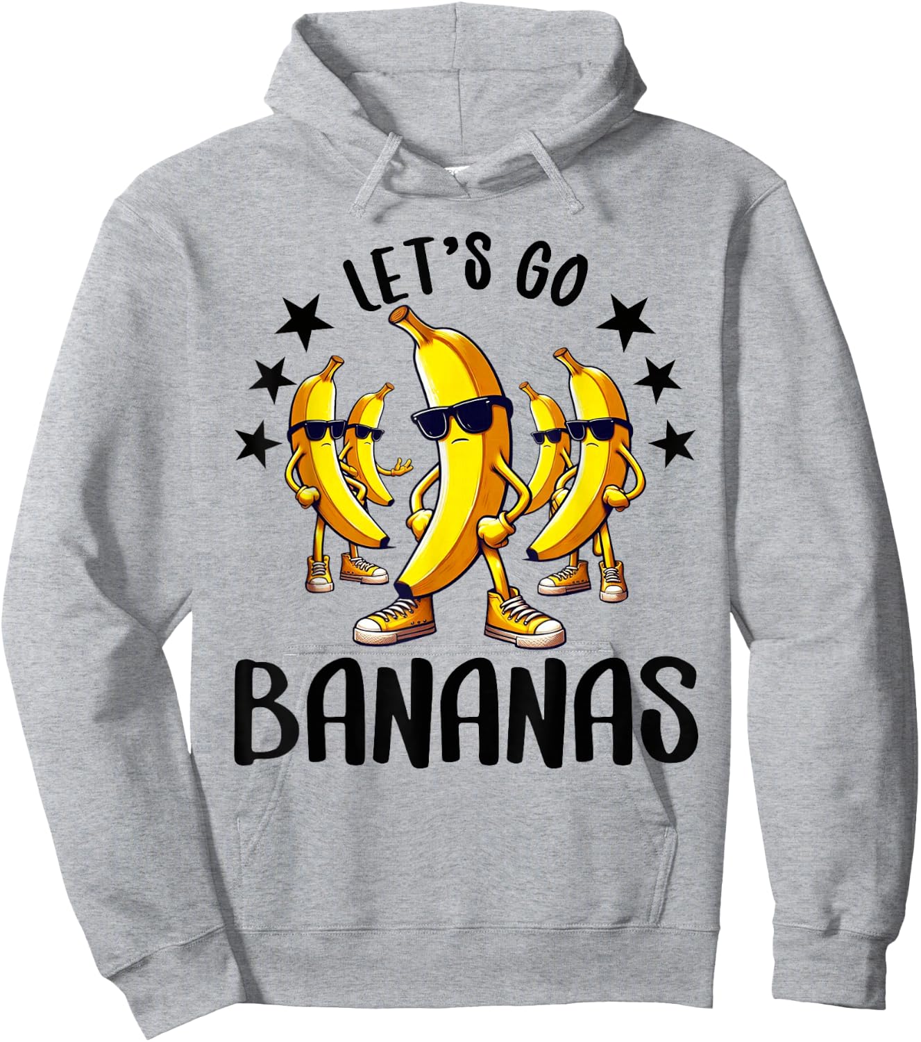 Funny Bananas Shirt Cute Banana Gifts Funny Lets go Bananas Hoodie - Hoodie | Ash