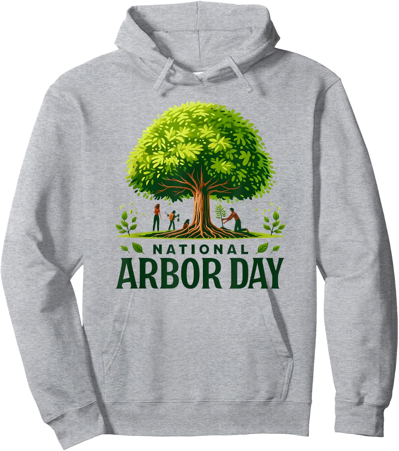 National Arbor Day Tree Care For A Happy Arbor Day Gifts Hoodie - Hoodie | Ash