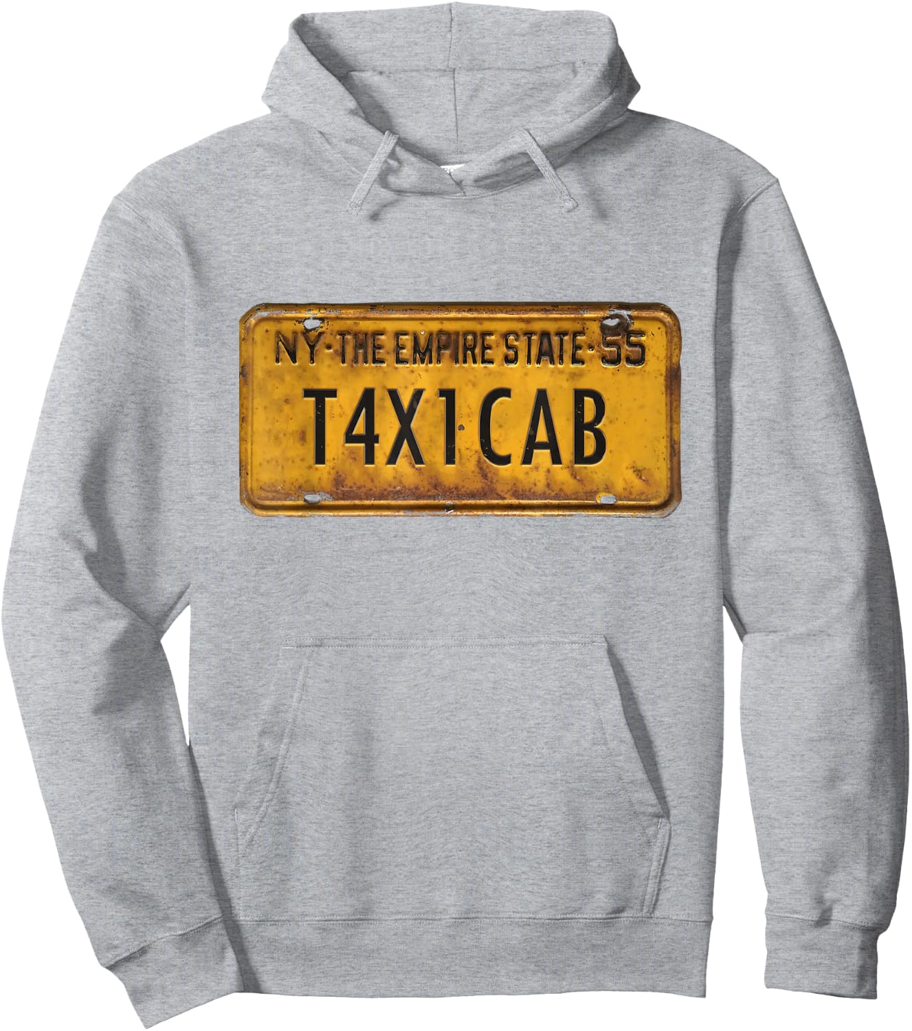taxi cab License Number costume Hoodie - Hoodie | Ash