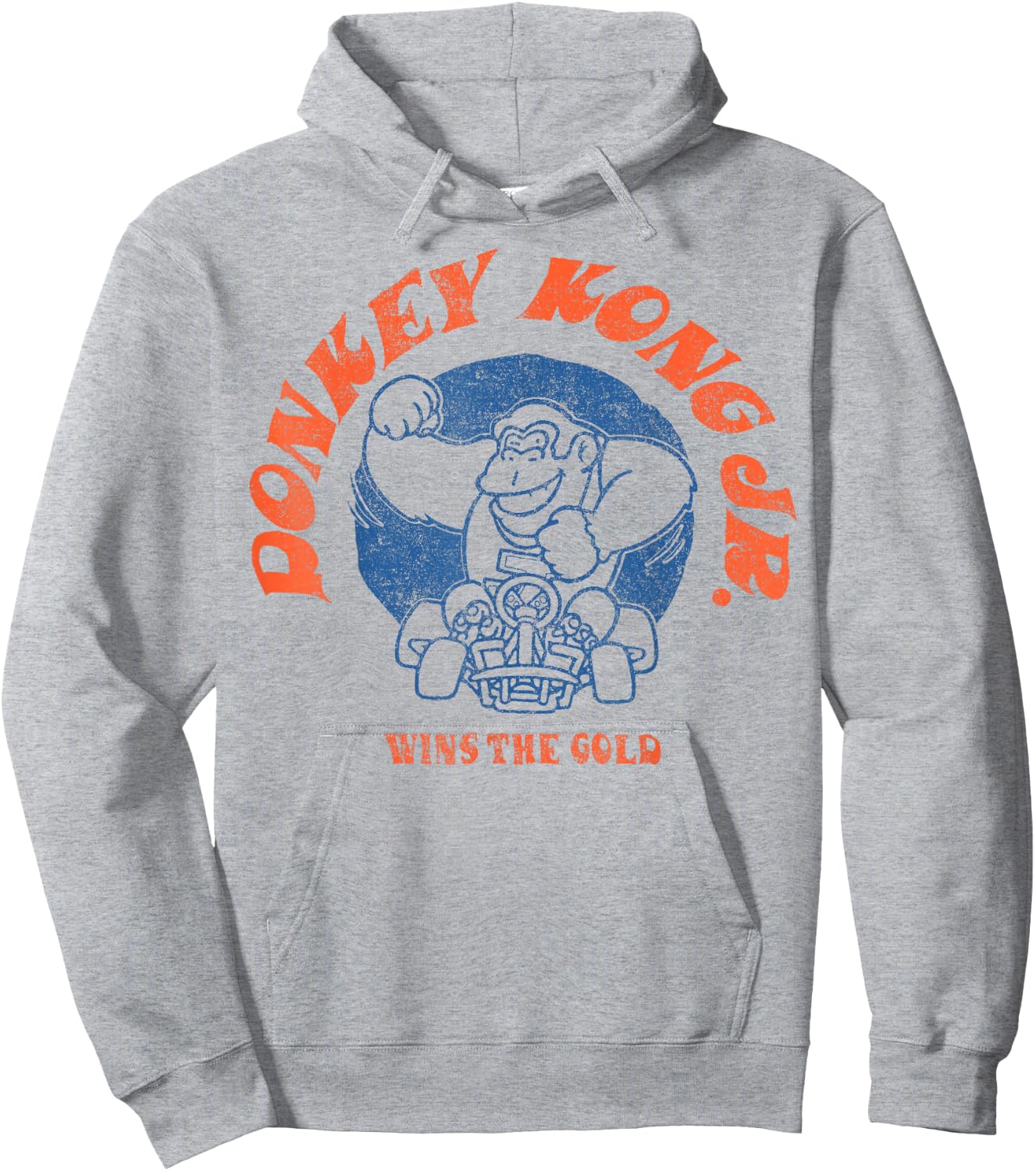 Mario Kart Donkey Kong Jr. Wins The Gold Hoodie - Hoodie | Ash