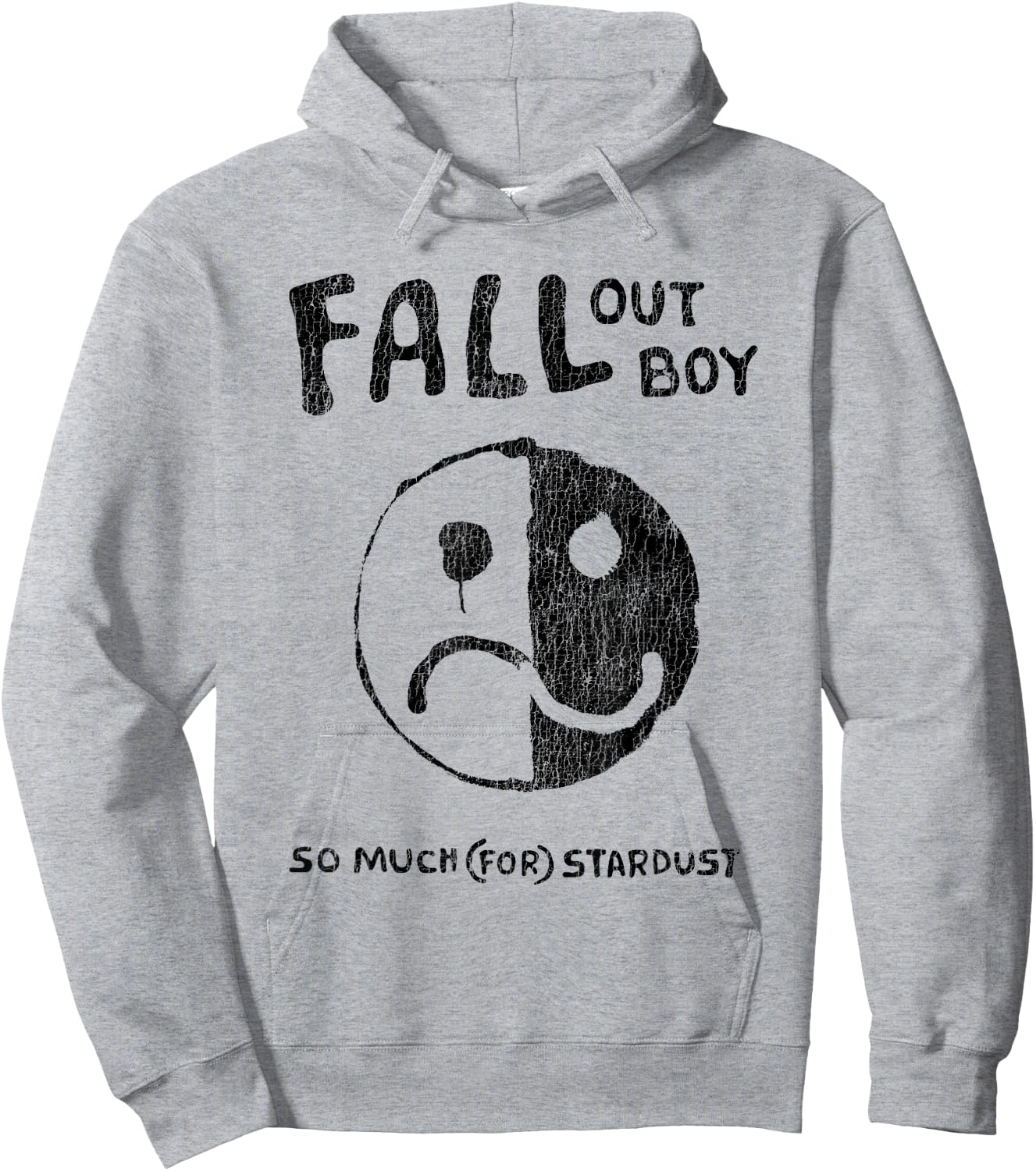 Fall Out Boy - Smile Frown Hoodie - Hoodie | Ash