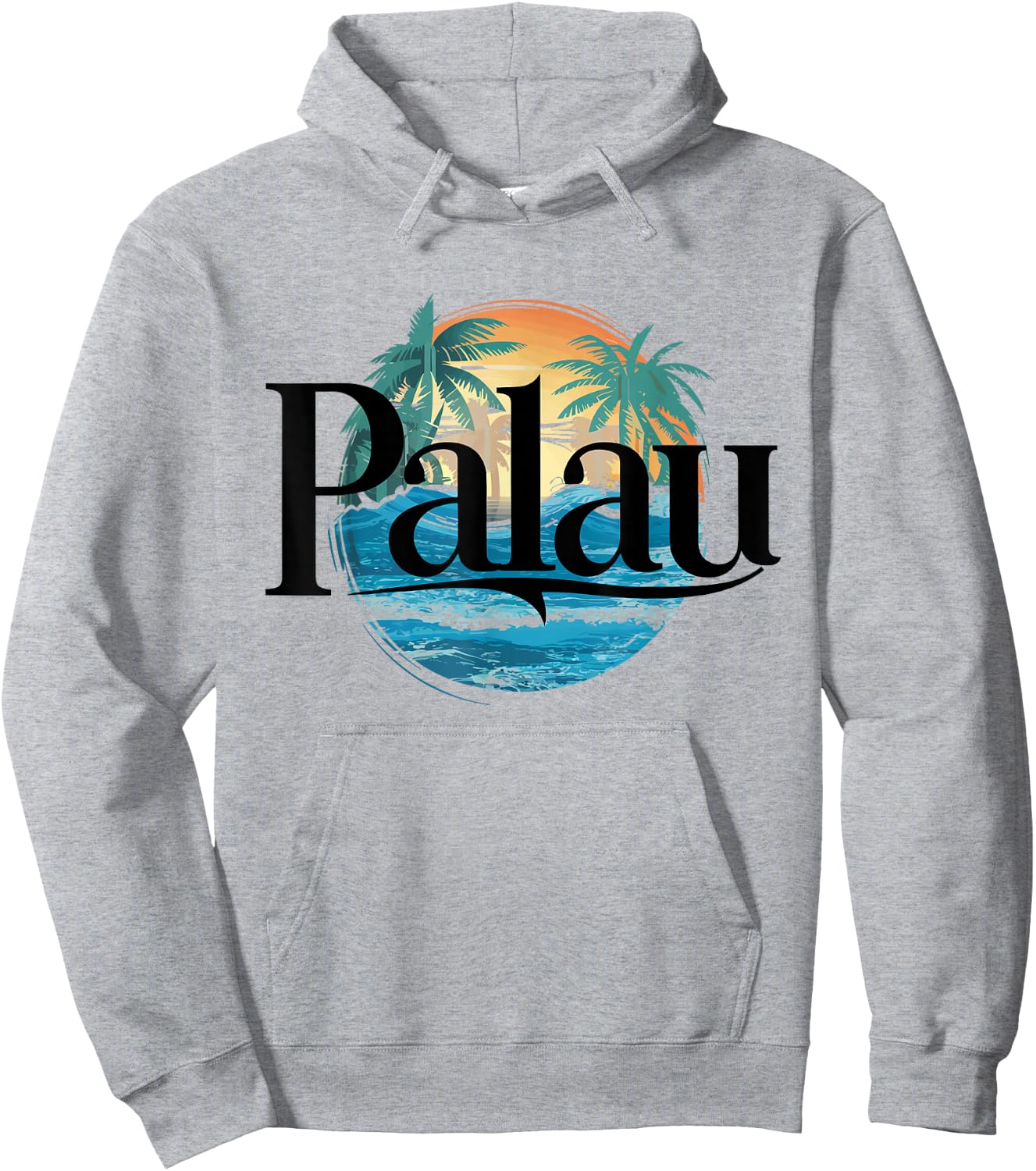 Palau Pacific Ocean Hoodie - Hoodie | Ash