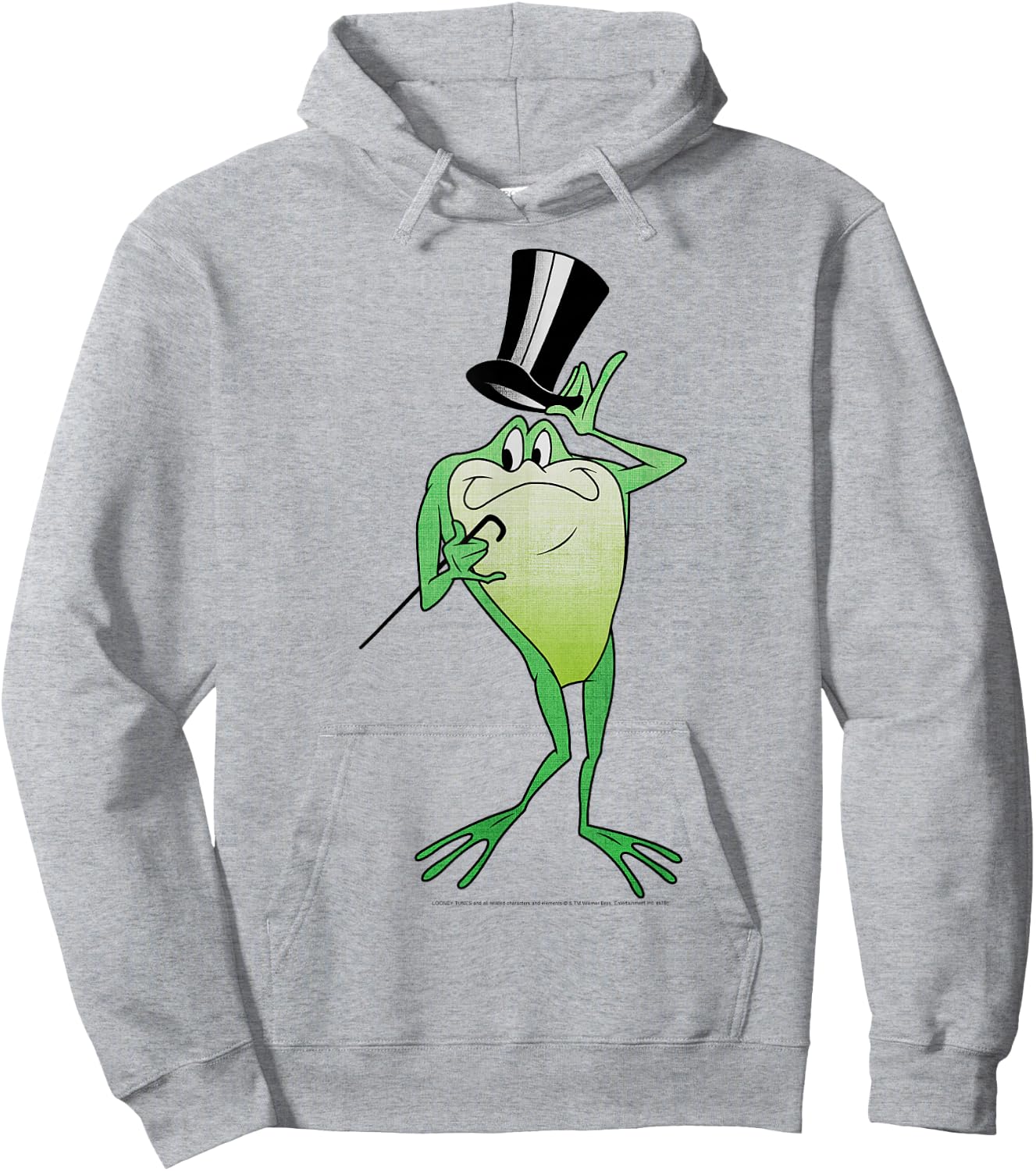 Looney Tunes Michigan J. Frog Big Portrait Hoodie - Hoodie | Ash