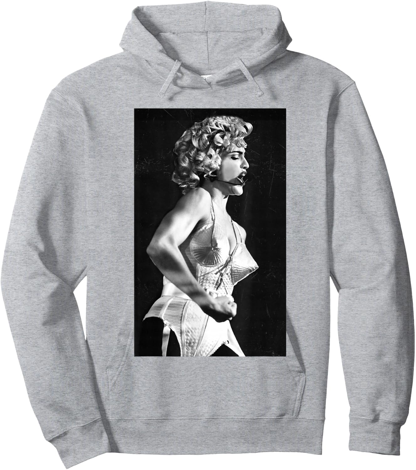 Madonna Singing Live Blonde Ambition By Stephen Wright Hoodie - Hoodie | Ash