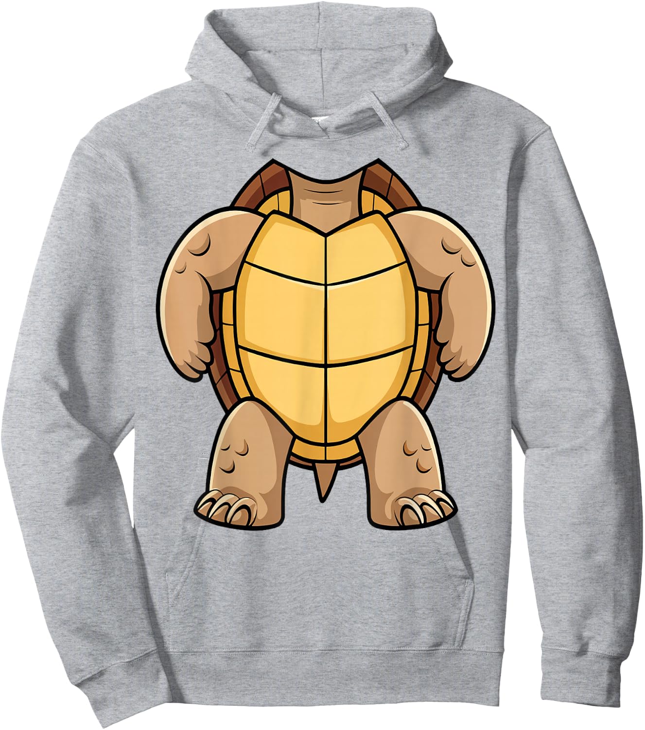 Turtle Shirt Adult Kids Men Women Turtle Shell Costume Hoodie - Hoodie | Ash