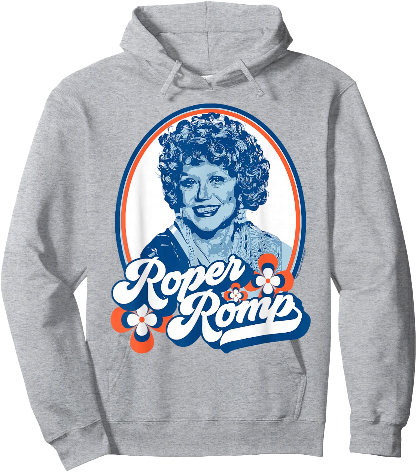 Roper Romp! Mrs. Helen Roper Three's Company Retro Hoodie - Hoodie | Ash