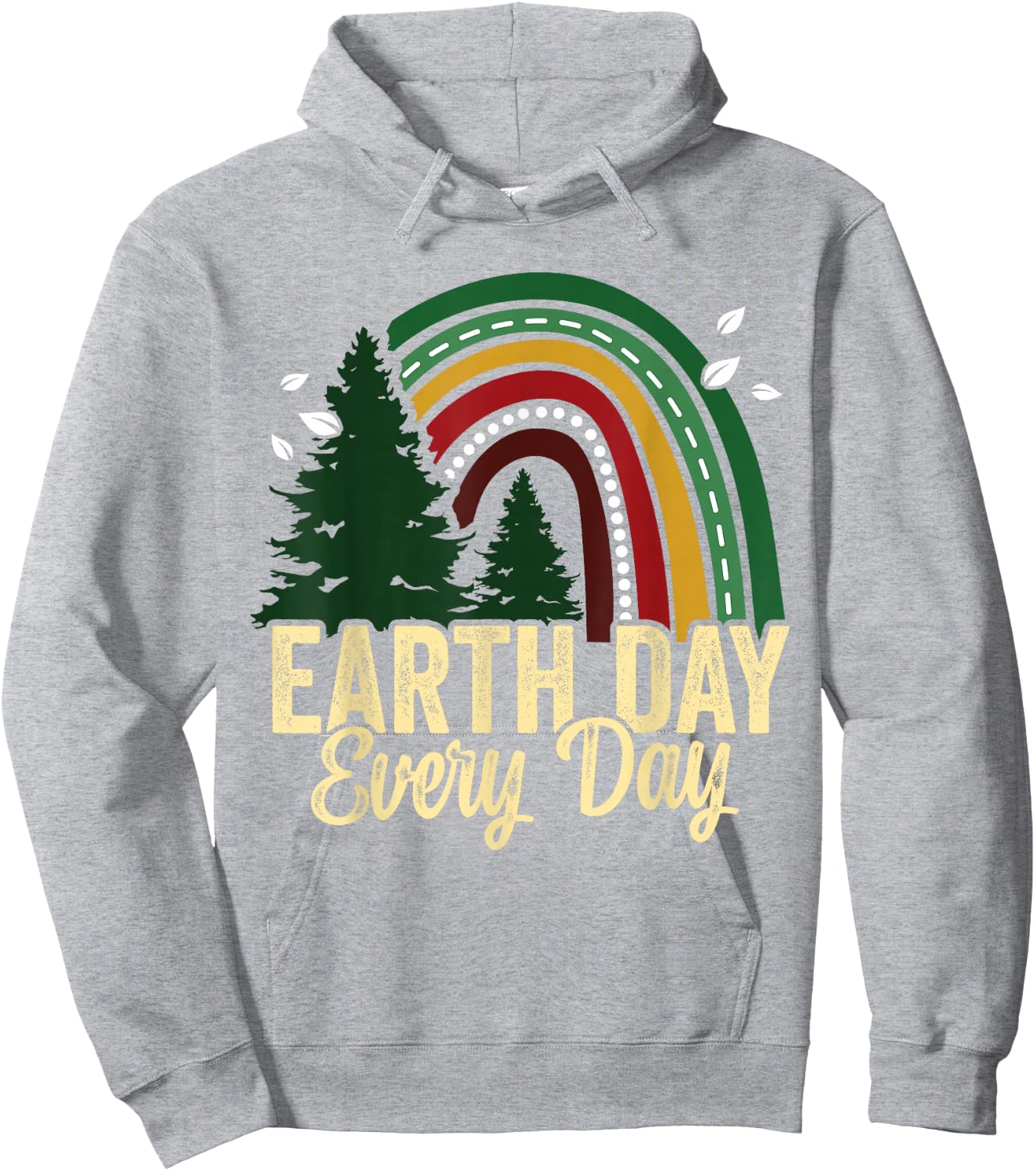 Earth Day Everyday Awareness Planet Animal Men Women Kids Hoodie - Hoodie | Ash