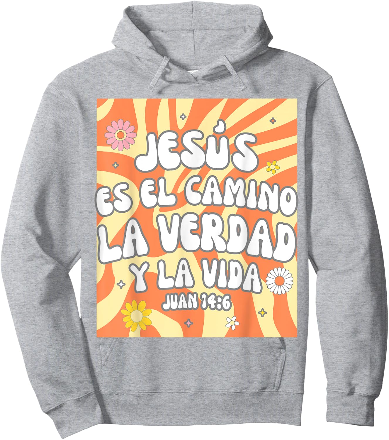 Spanish Christian God Jesus Es El Camino La Verdad Y La Vida Hoodie - Hoodie | Ash