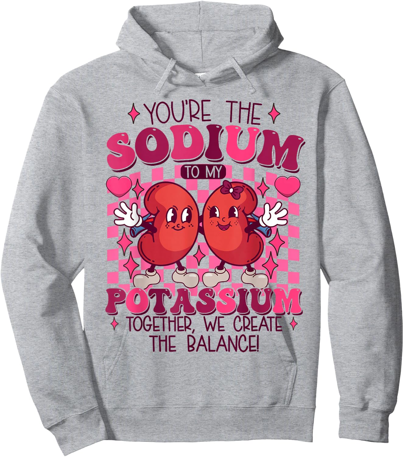 Dialysis Tech Valentine - Funny Dialysis Valentine - Women's Casual Valentine's Day Nurse - Blue, Small Hoodie - Hoodie | Ash