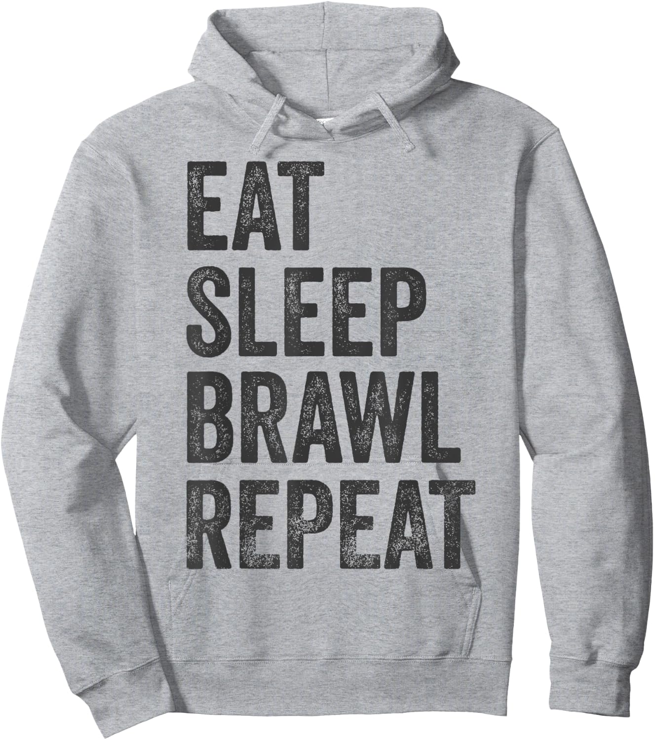 Eat Sleep Brawl Repeat Brawler Funny Video Gamer Hoodie - Hoodie | Ash