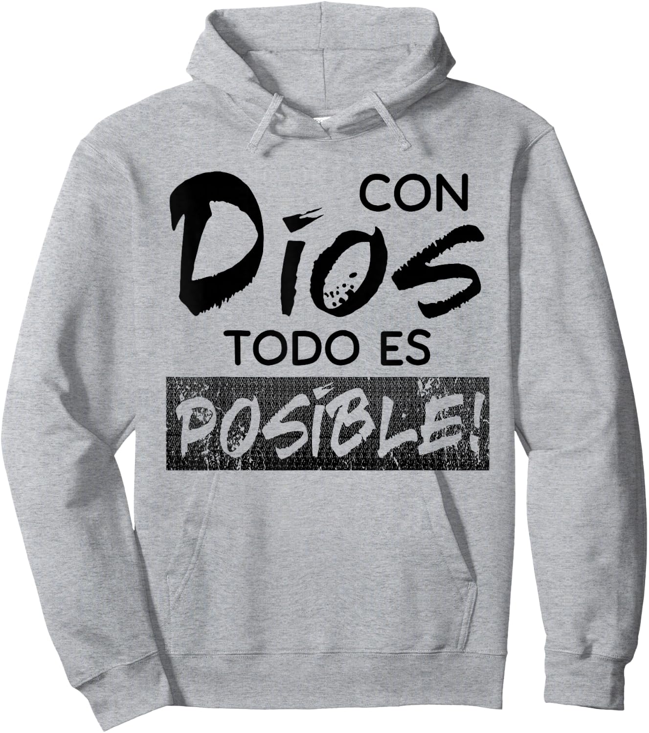 Christian Spanish Espanol for pastors or ministers Hoodie - Hoodie | Ash