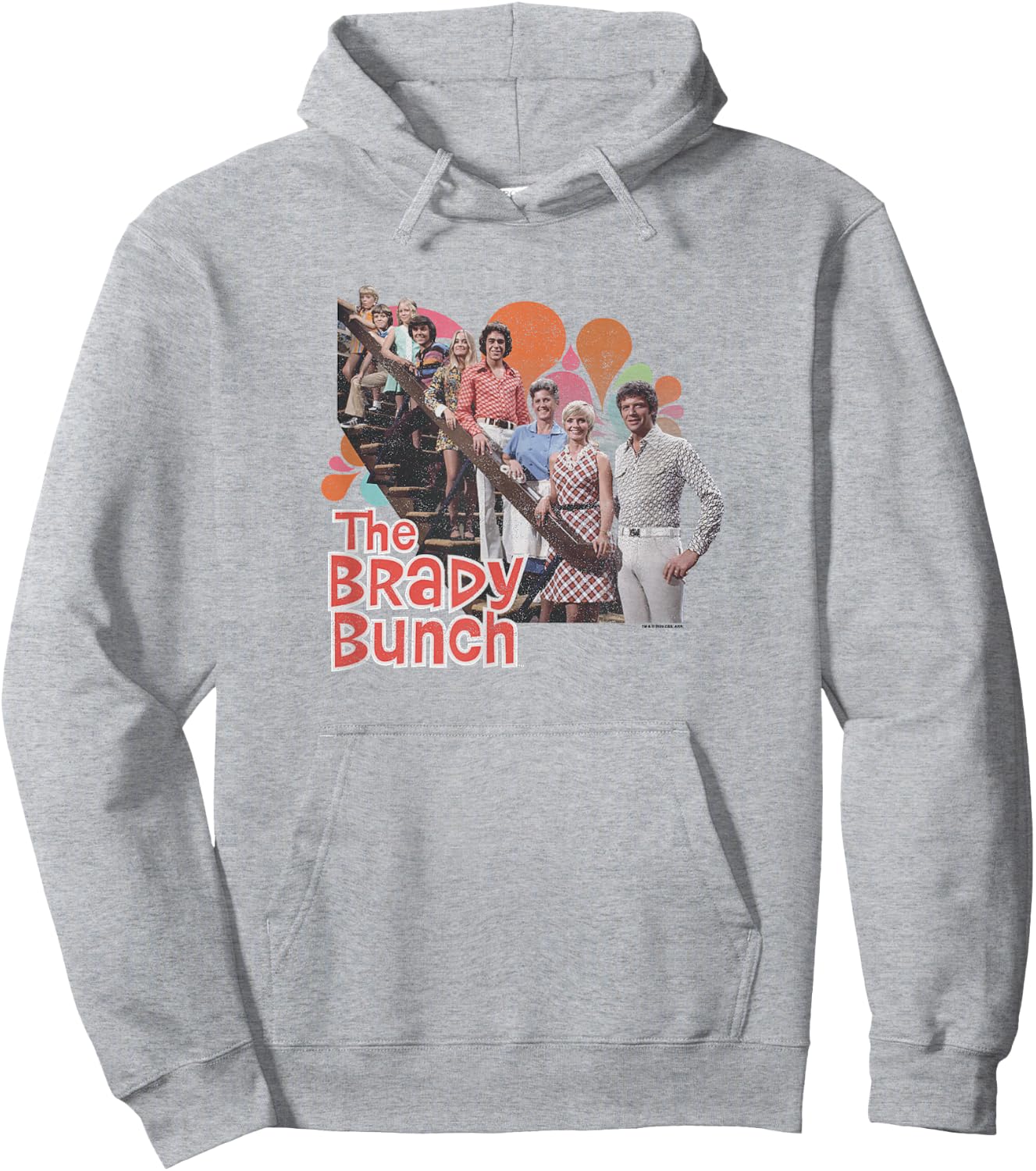 The Brady Brunch - Vintage Hoodie - Hoodie | Ash