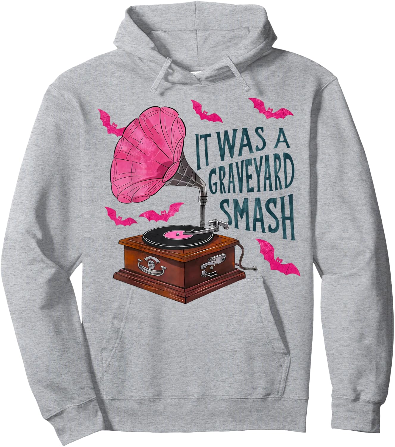 It Was A Graveyard Smash Hoodie - Hoodie | Ash