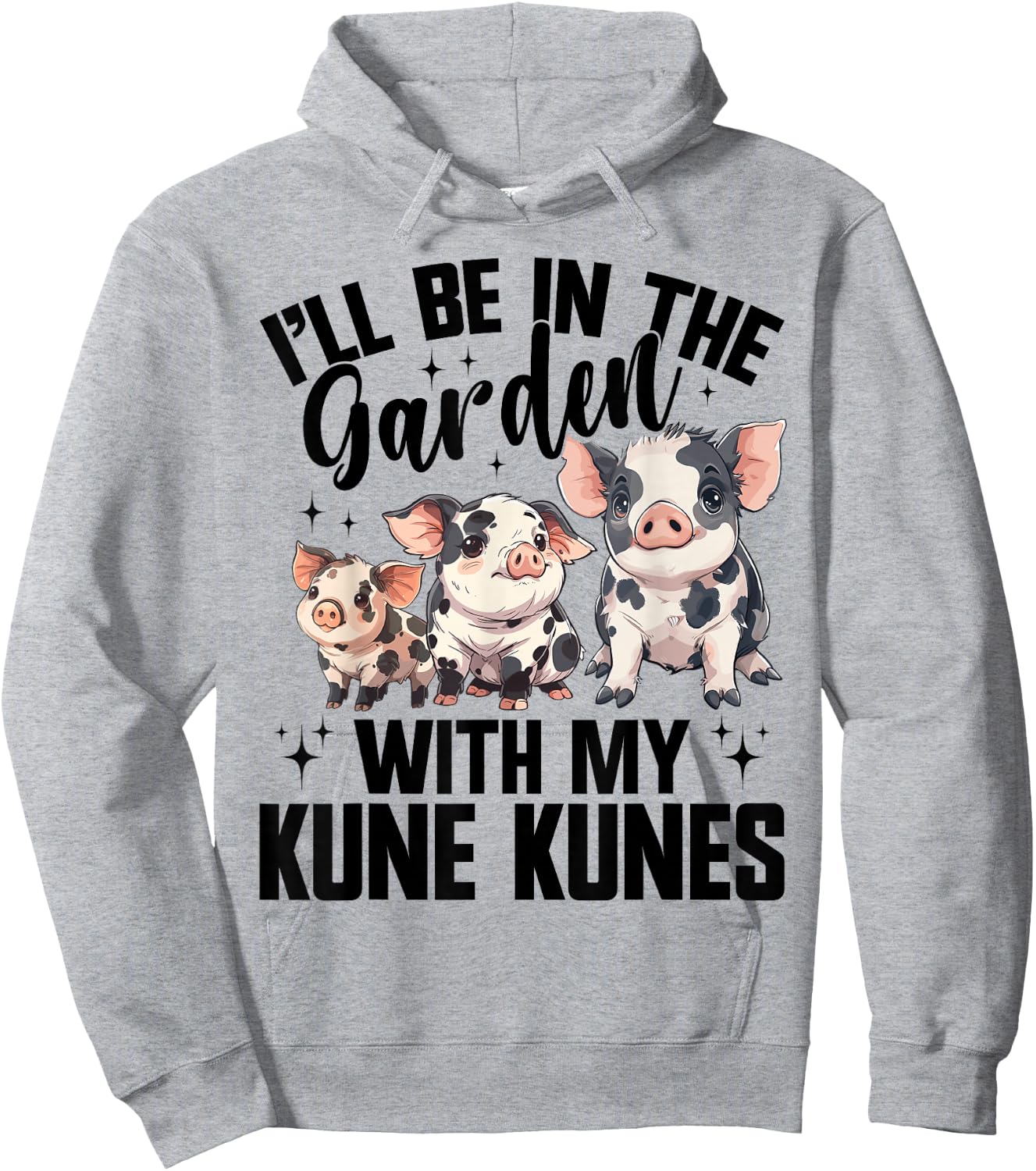 Kune Kune Pig Owner Pig Breeder Supplies Kunekune Pig Hoodie - Hoodie | Ash