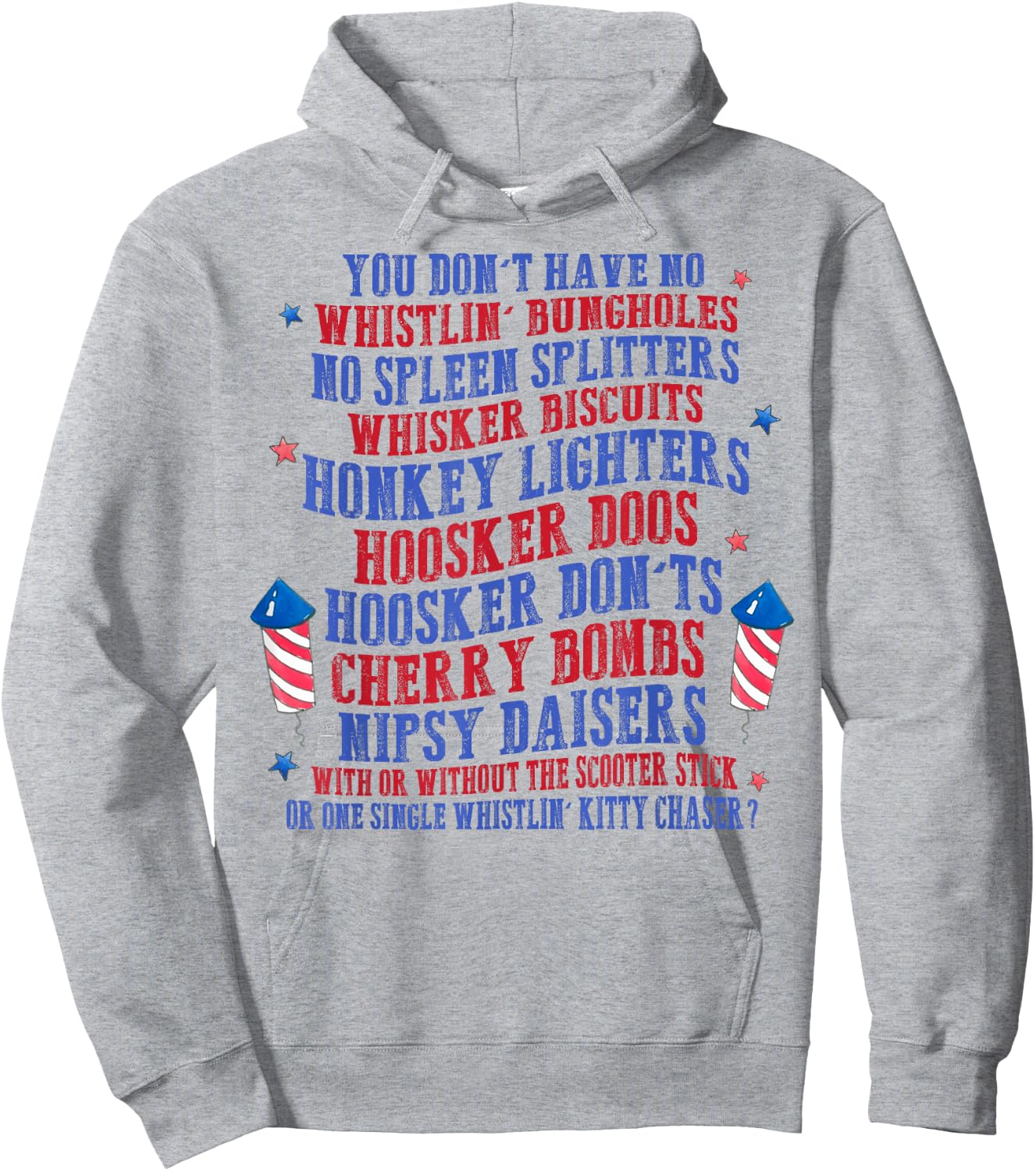 You Don't Have No Whistling Bungholes No Spleen Splitters Hoodie - Hoodie | Ash