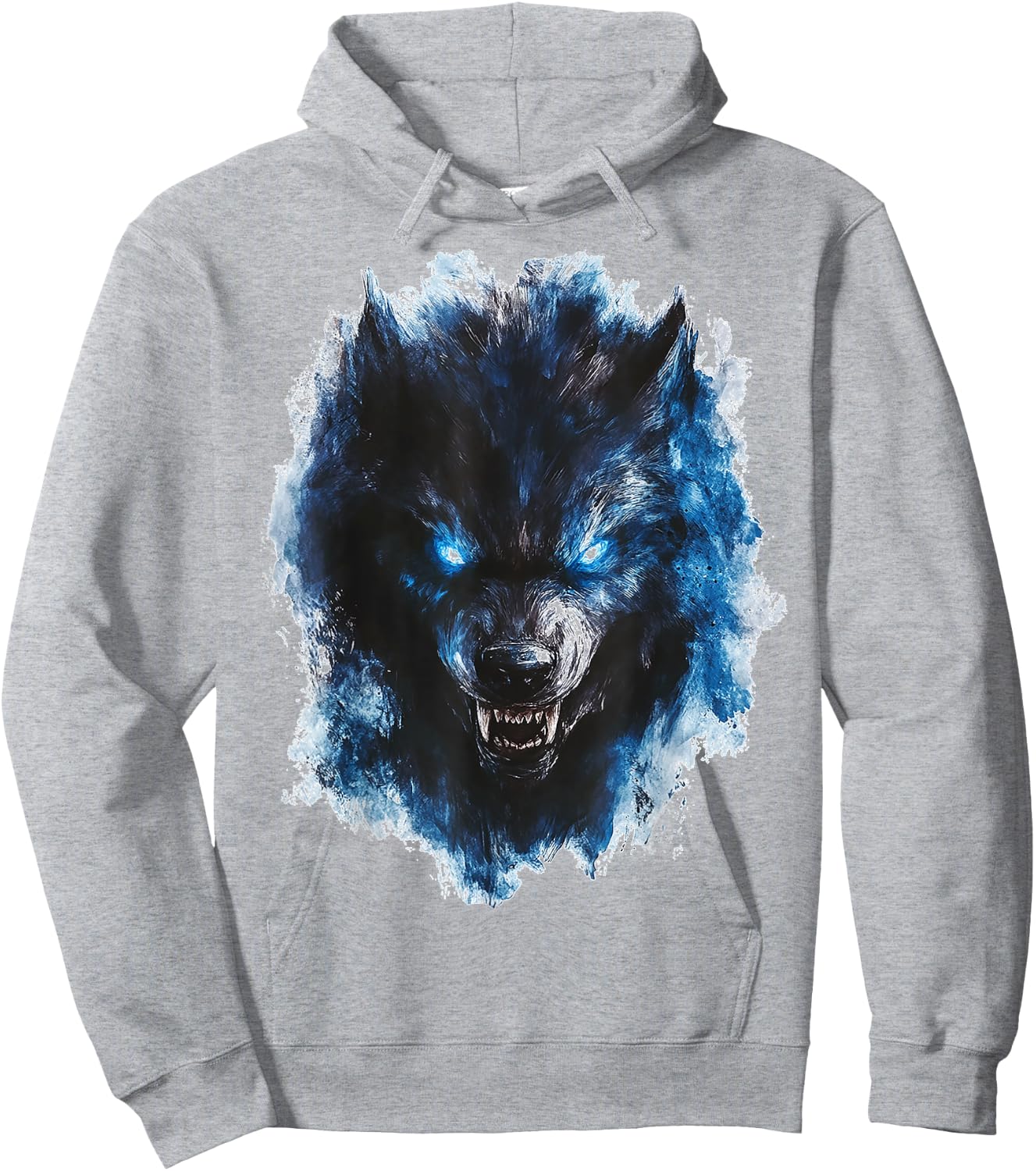 Werewolf Mythical Graphic Fantasy Artwork Werewolf Hoodie - Hoodie | Ash