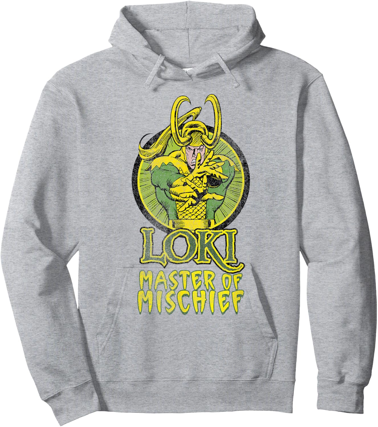 Marvel Loki Master of Mischief Vintage Comic Villain Hoodie - Hoodie | Ash