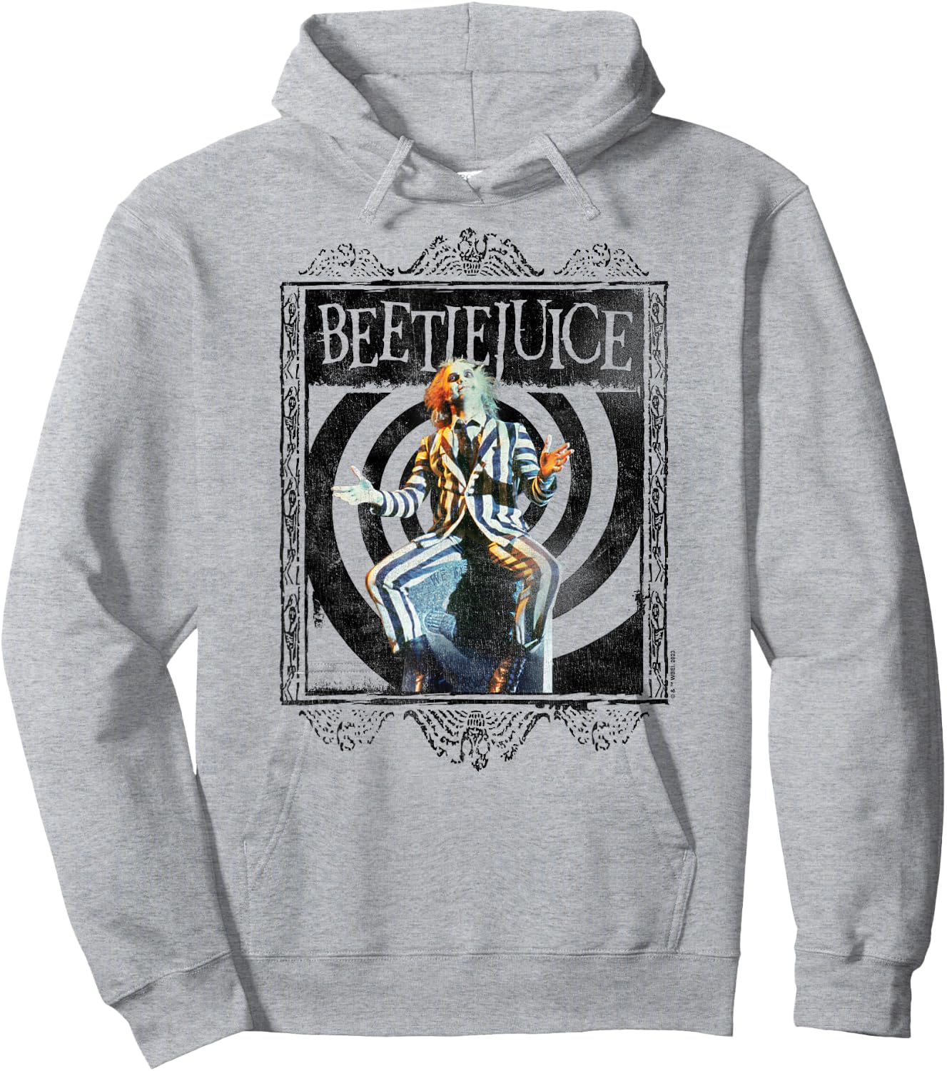 Beetlejuice - Beetlejuice On Grave Hoodie - Hoodie | Ash