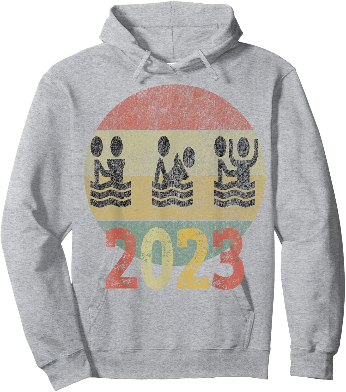 Cool Christian Baptism 2023 For Adult Men, Women & Youth Hoodie - Hoodie | Ash