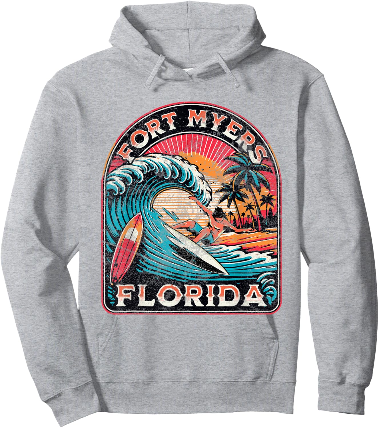 Fort Myers Hoodie - Hoodie | Ash