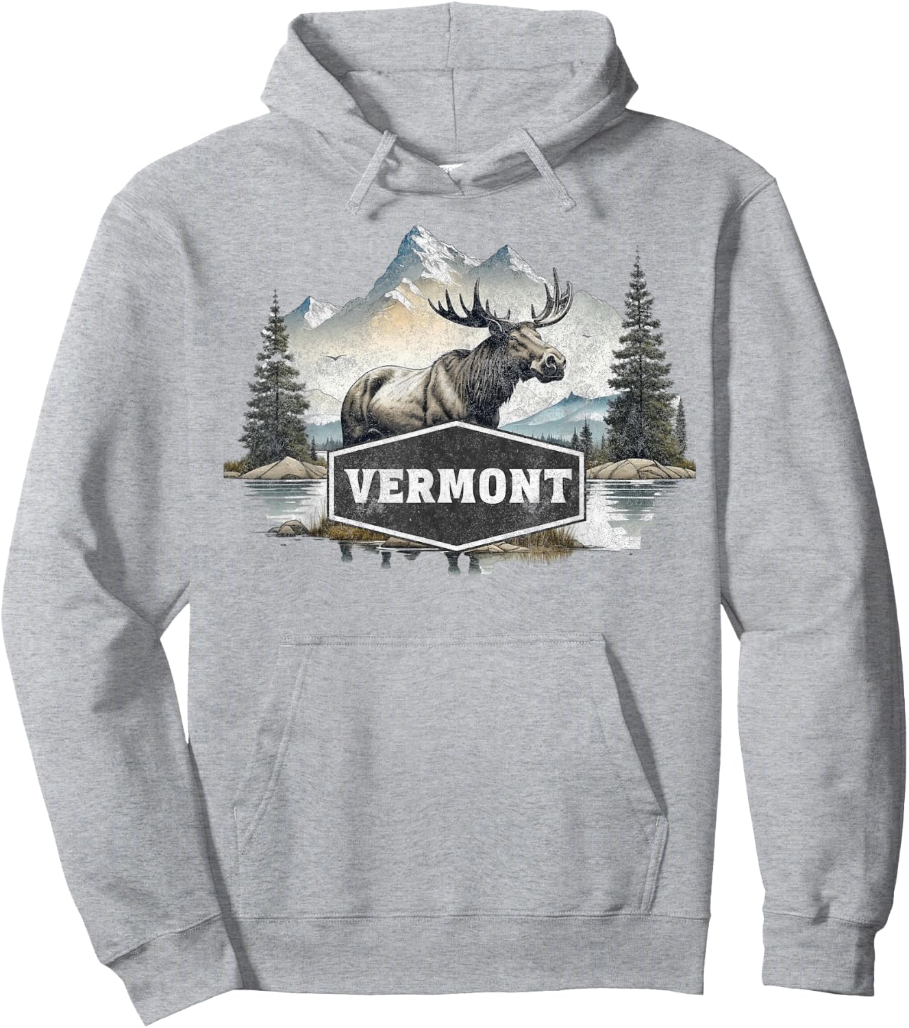 Vermont Hoodie - Hoodie | Ash
