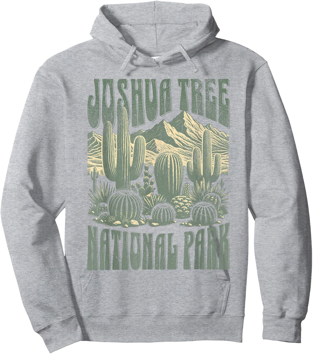 Joshua Tree National Park Hoodie - Hoodie | Ash