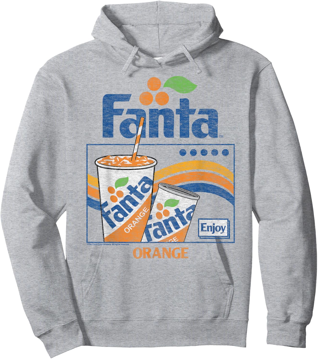 Coca-Cola - Fanta Enjoy Hoodie - Hoodie | Ash