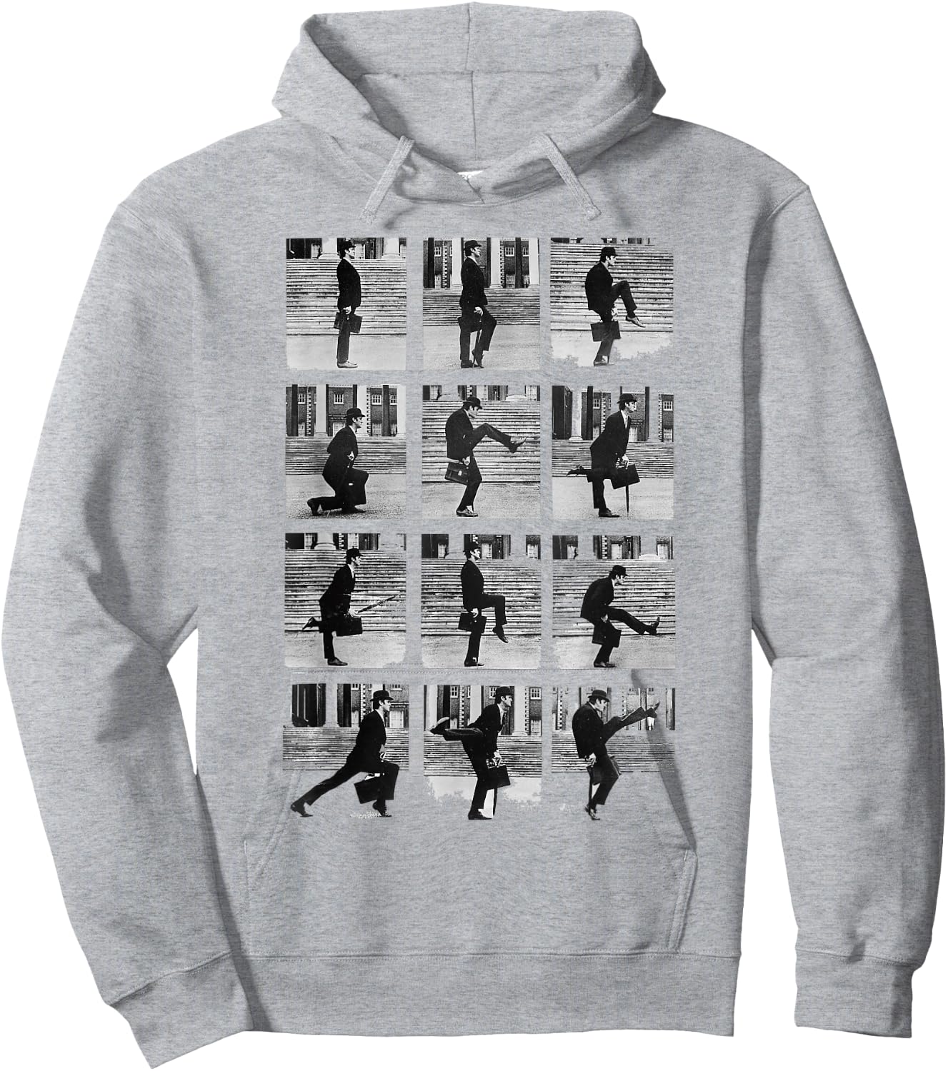 Monty Python Official Silly Walks Hoodie - Hoodie | Ash