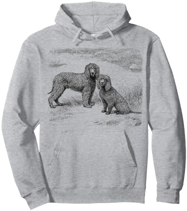 Irish Water Spaniel vintage Irish Water Spaniels Hoodie - Hoodie | Ash
