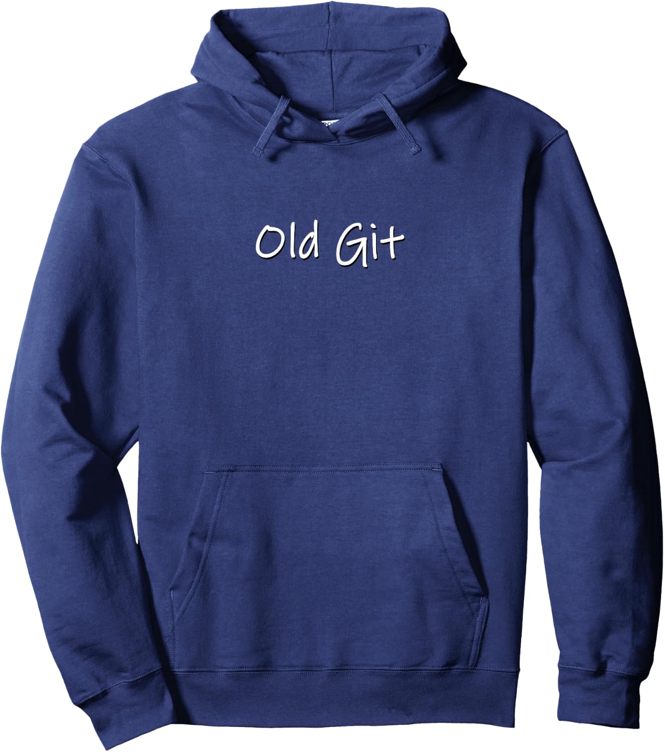 Funny silly grumpy old git birthday retirement gift Hoodie - Hoodie | Navy
