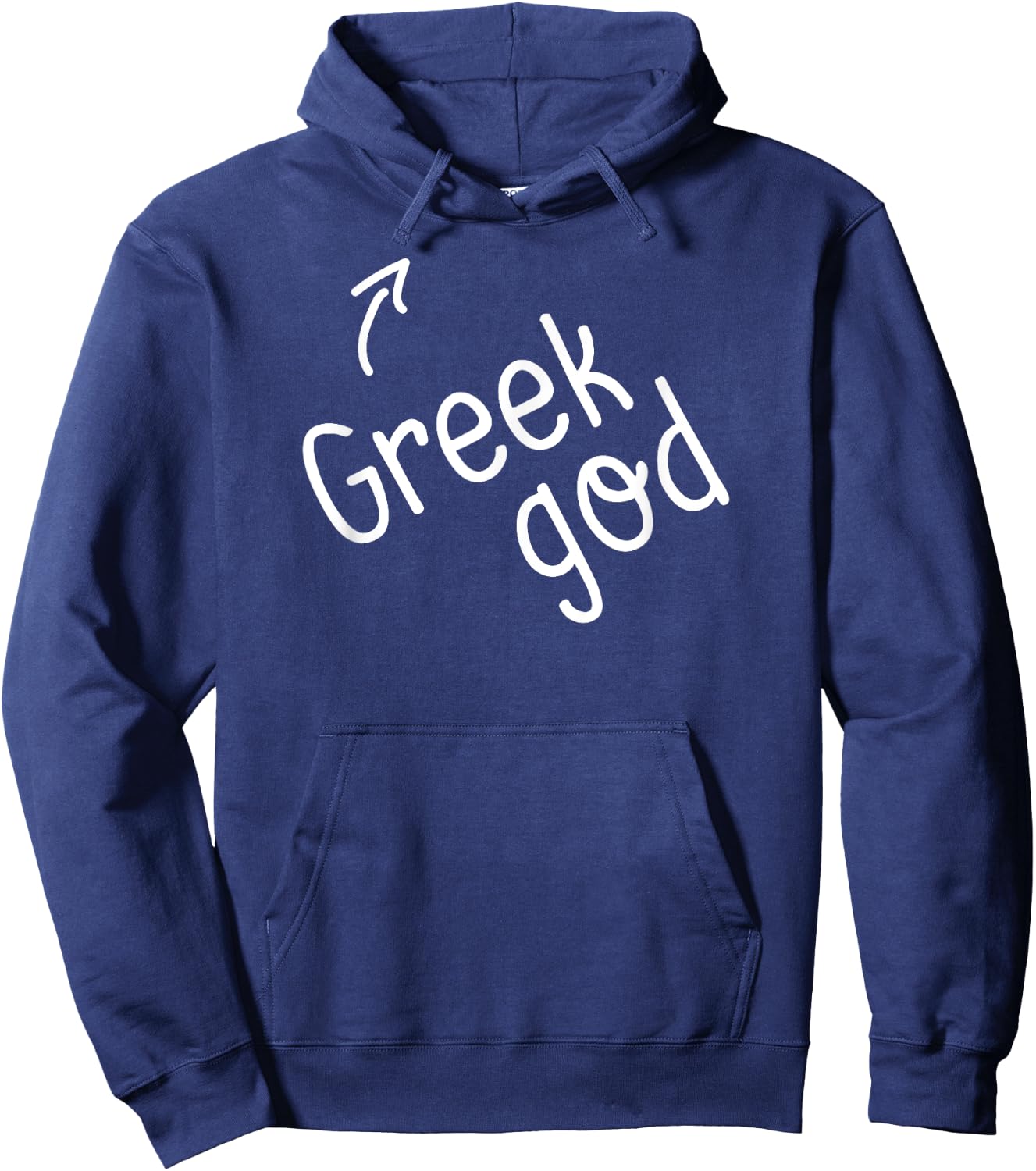 Greek God Halloween Costume Greek Mythology Lover Men Boys Hoodie - Hoodie | Navy