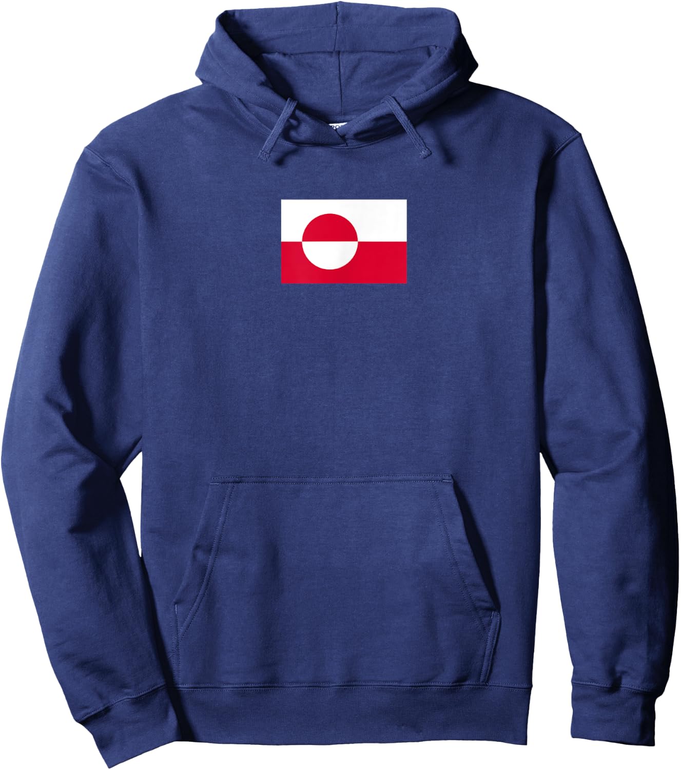 Greenlandic Flag of Greenland Hoodie - Hoodie | Navy