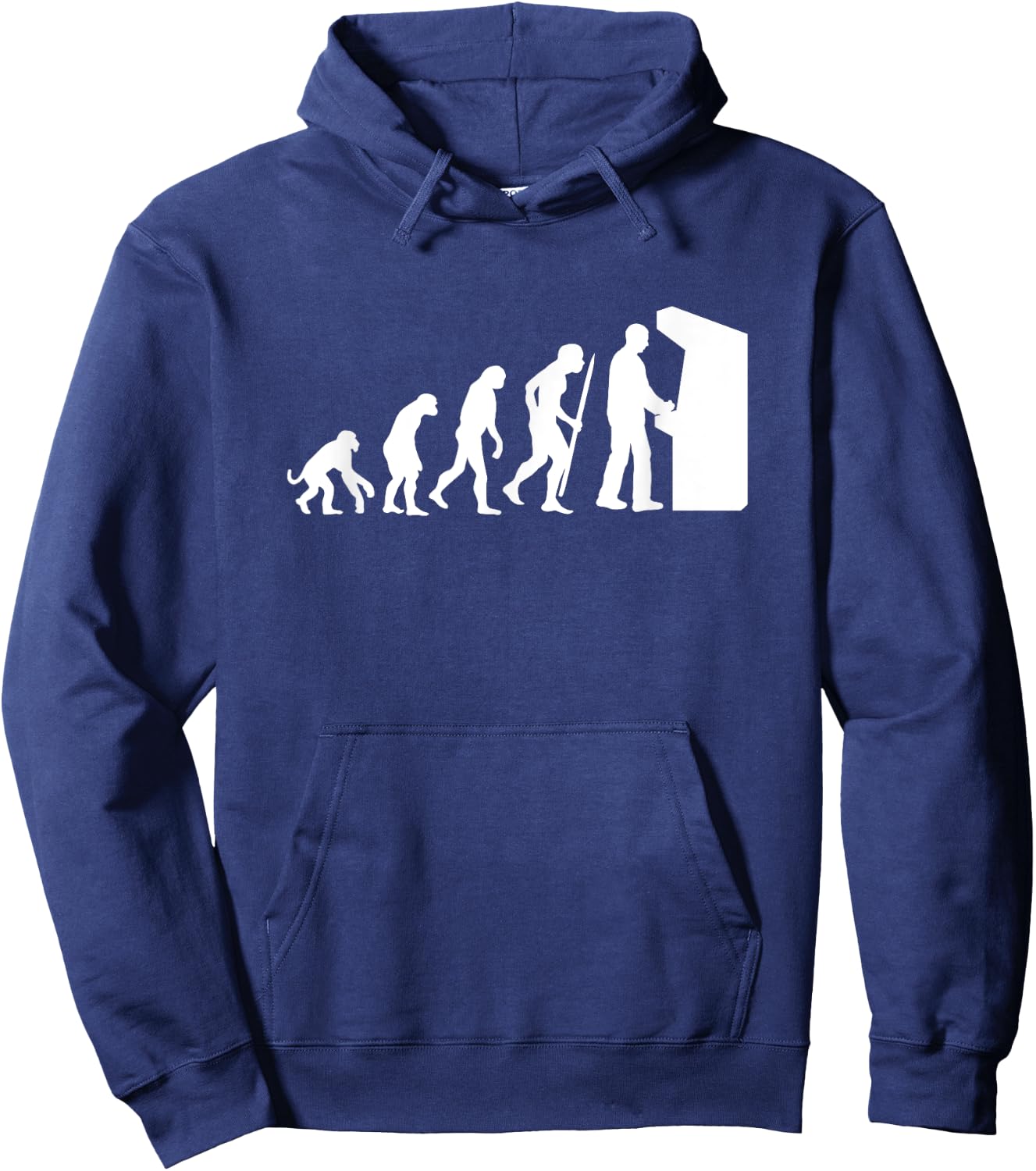 Funny Arcade Evolution arcade old school video game Hoodie - Hoodie | Navy