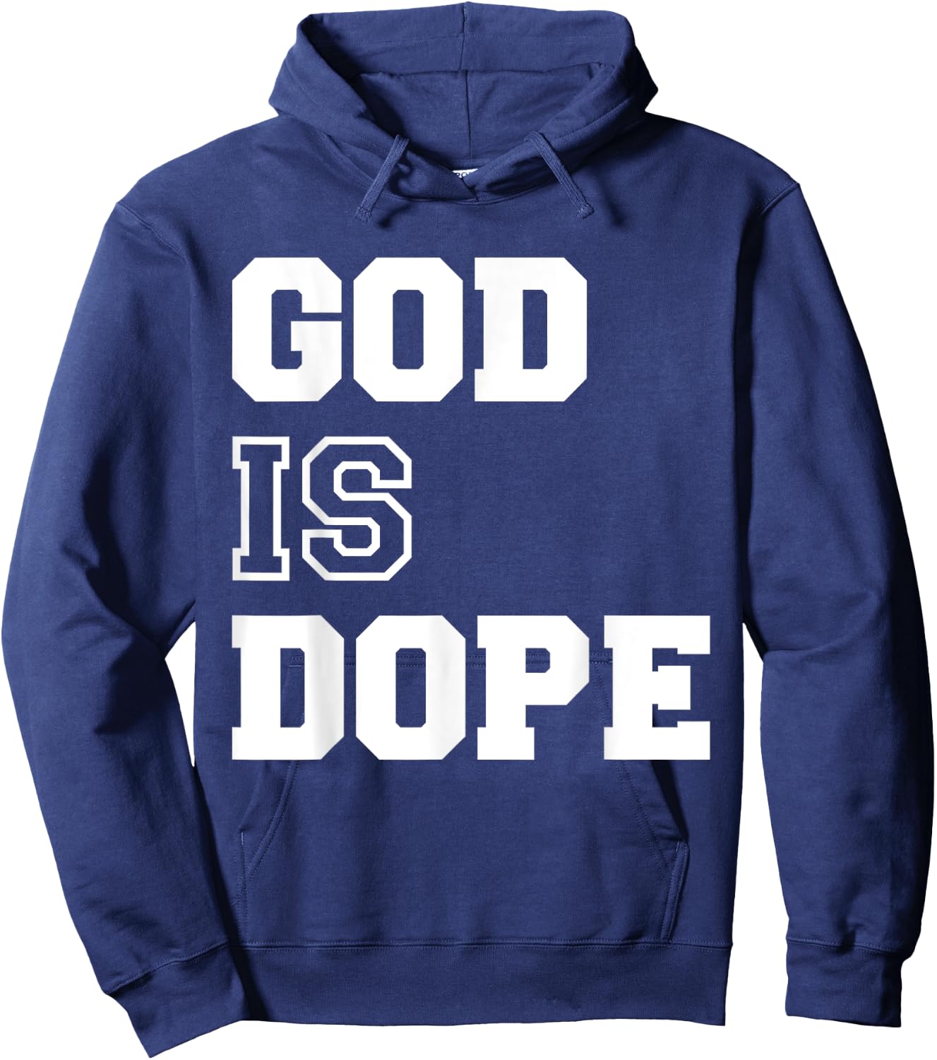 God is Dope - & Men- Christian Bible Faith Prayer Hoodie - Hoodie | Navy