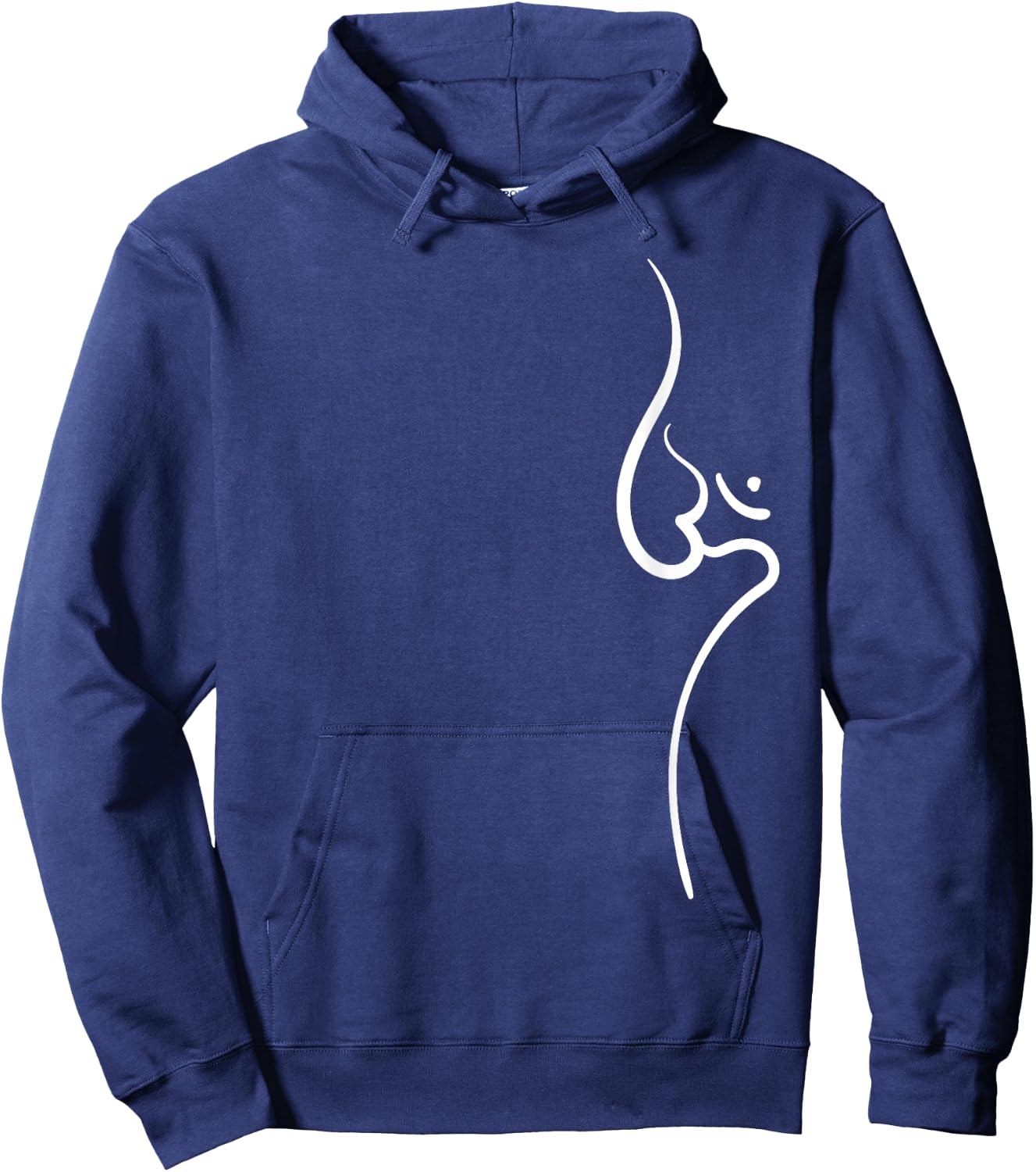 Om Namah Shivaya Indian God Namaste Ohm Durga Puja Hindu Om Hoodie - Hoodie | Navy