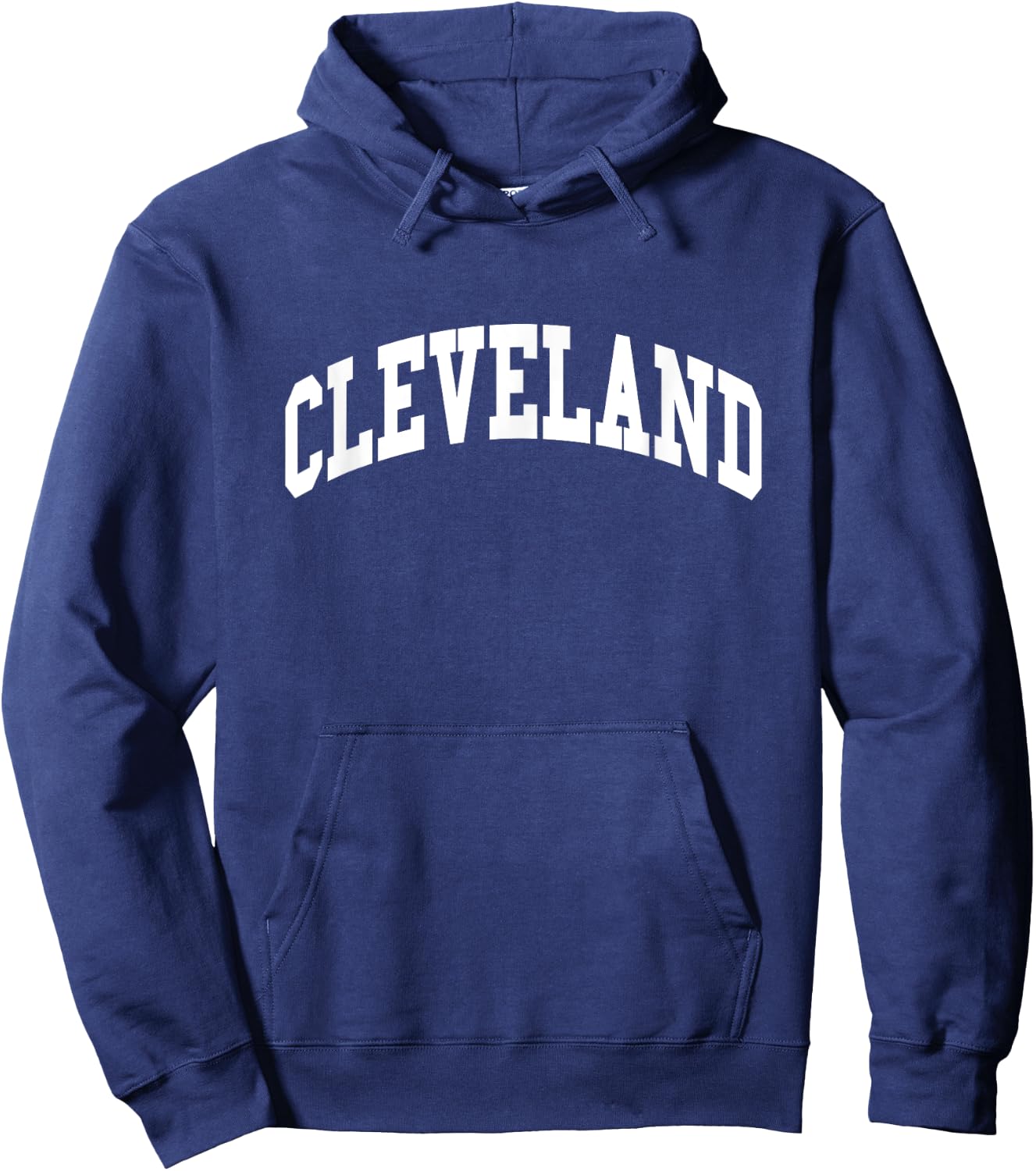 CLEVELAND - Throwback Design - Classic Hoodie - Hoodie | Navy