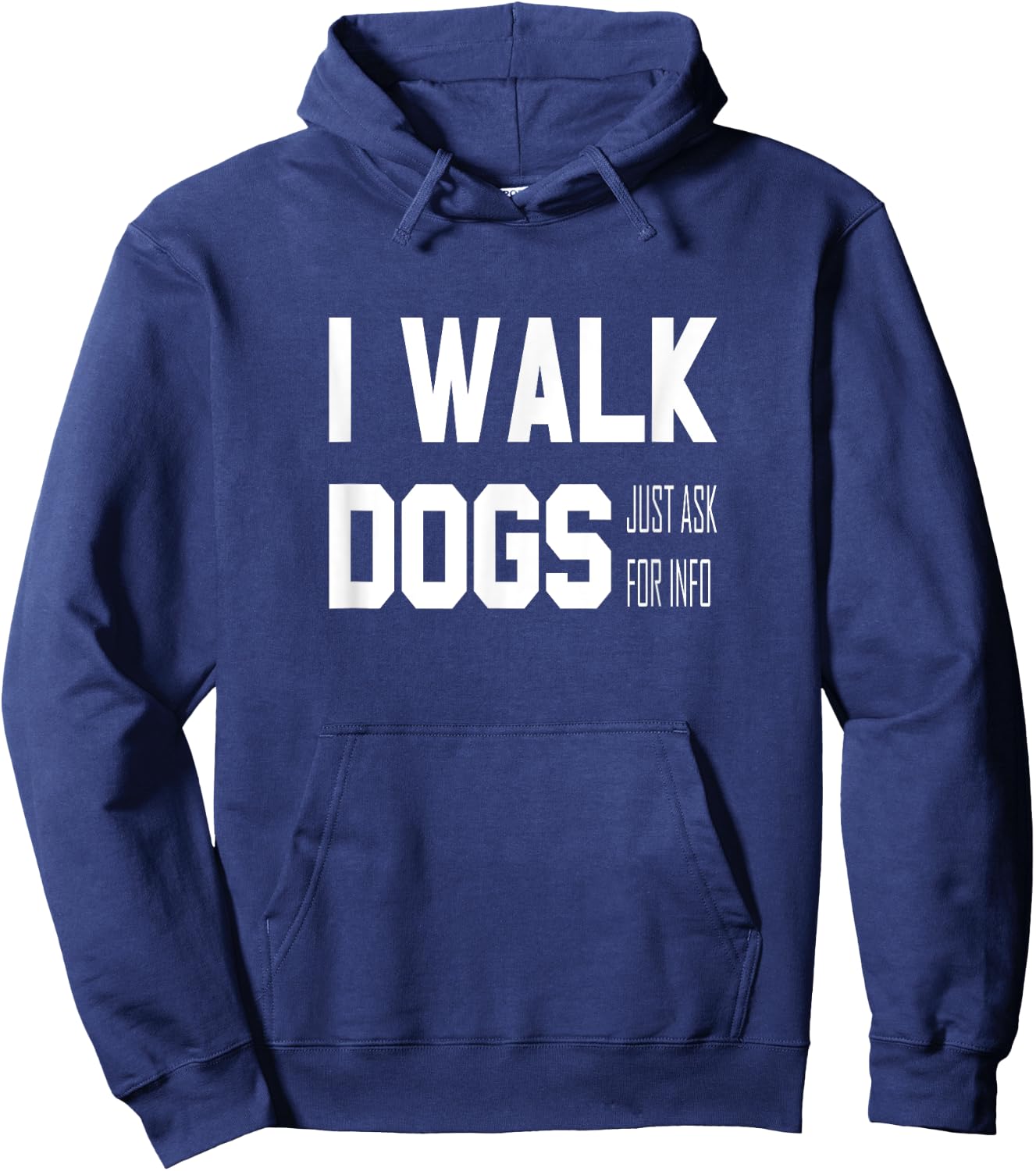 Official Dog Walker Men Women Kids Hoodie - Hoodie | Navy