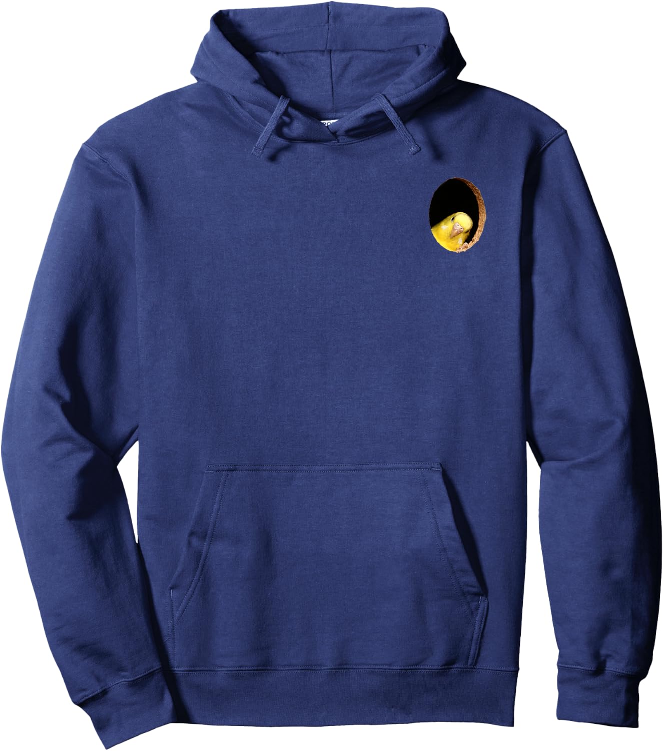 Funny Budgerigar Yellow Budgie Parakeet Pet Bird Lover Gift Hoodie - Hoodie | Navy