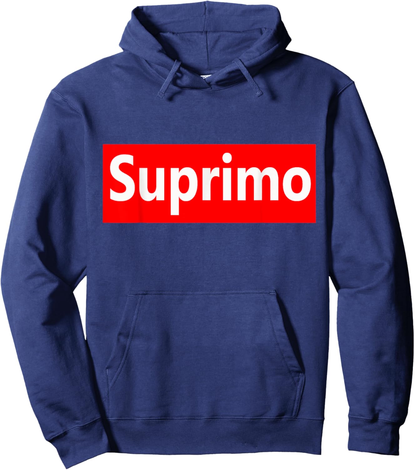 Funny Suprimo Sarcasm Humor Saying Graphic Quote Hoodie - Hoodie | Navy