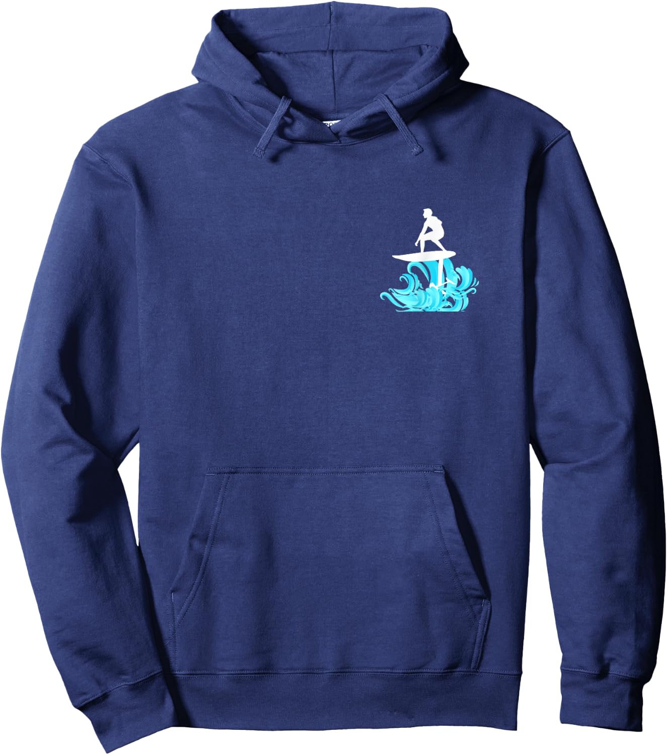 Foil-Surfing | Hydrofoil Board | Funny Gift Surfer Hoodie - Hoodie | Navy