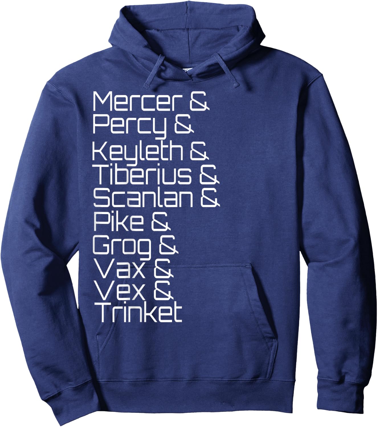 First Campaign RPG Table-top Gaming Shirt Hoodie - Hoodie | Navy