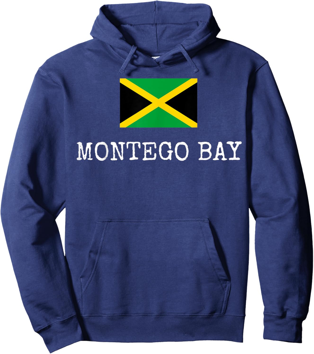 Montego Bay Country Jamaica Family Trip Jamaicans Men Women Hoodie - Hoodie | Navy