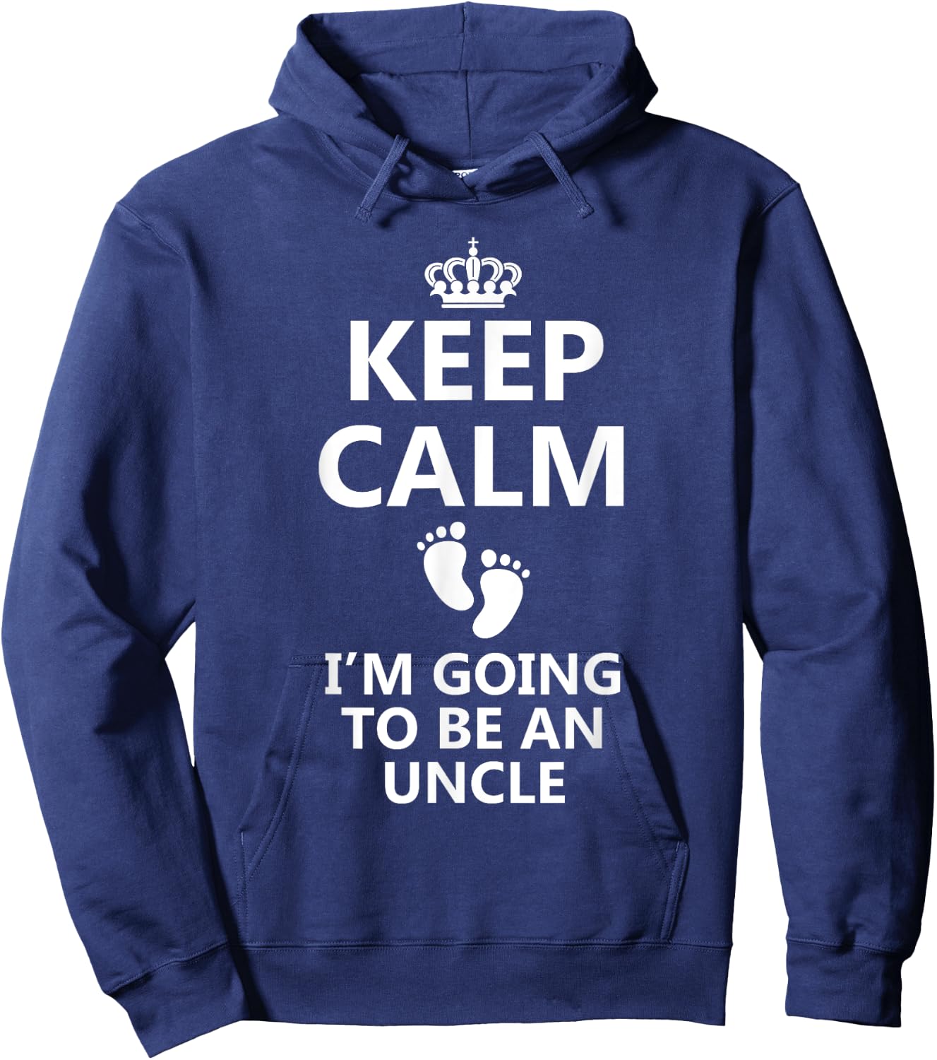 Best Uncle Art Dad Pregnancy Reveal New Uncle To Be Hoodie - Hoodie | Navy
