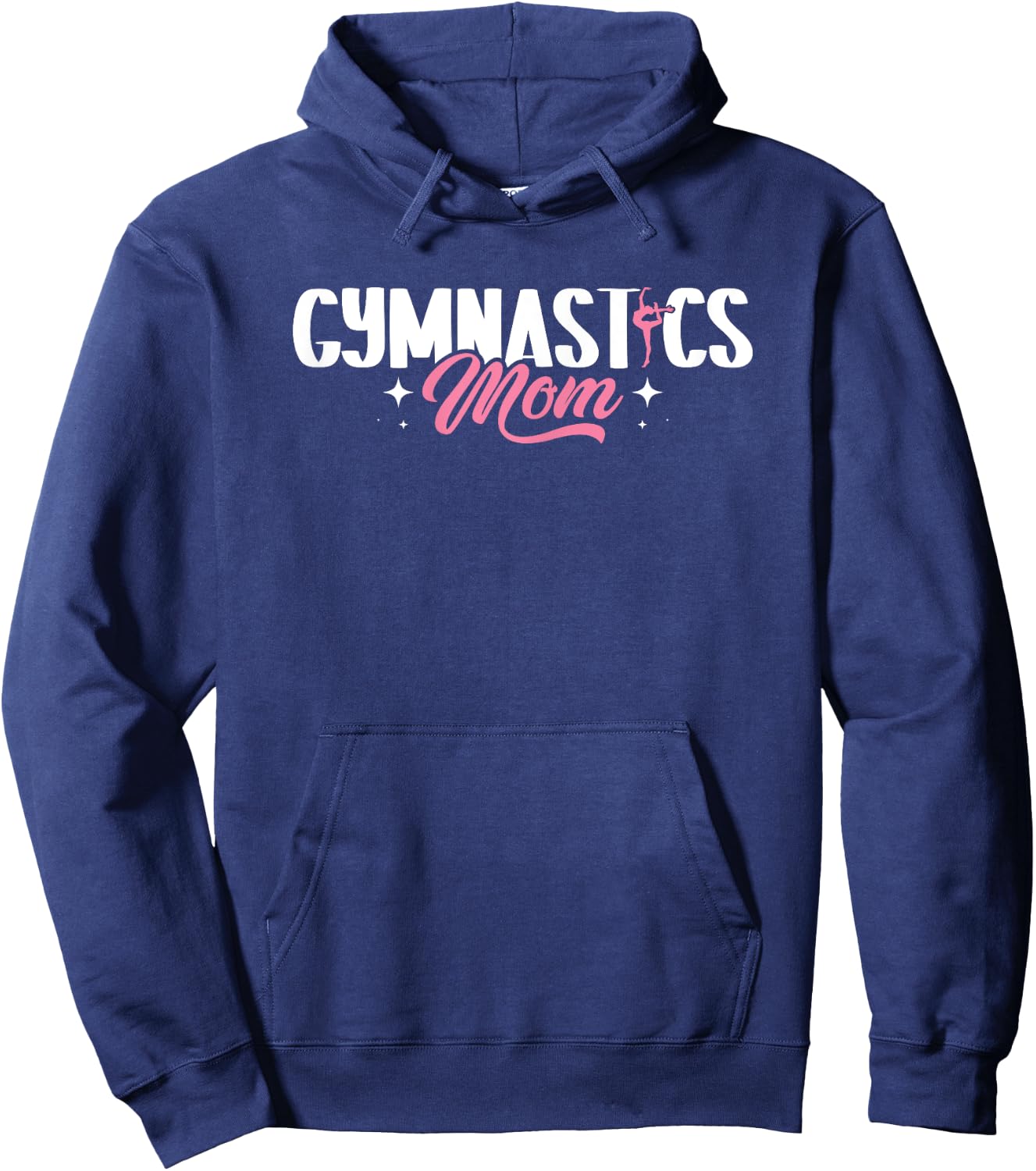 Funny Gymnastics Mom - Mothers Day Gymnast Mom Hoodie - Hoodie | Navy