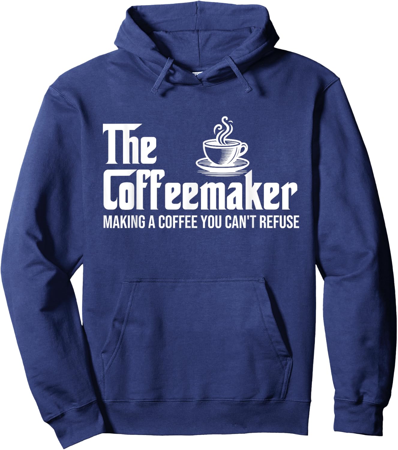 The Coffeemaker - Coffee Lover Caffeine Lover Breakfast Hoodie - Hoodie | Navy